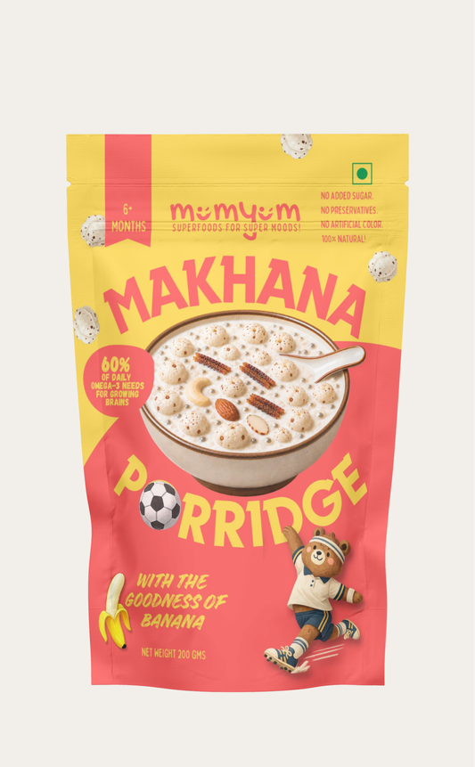 MUM YUM Makhana Porridge — Banana | 6+ Months | 200g
