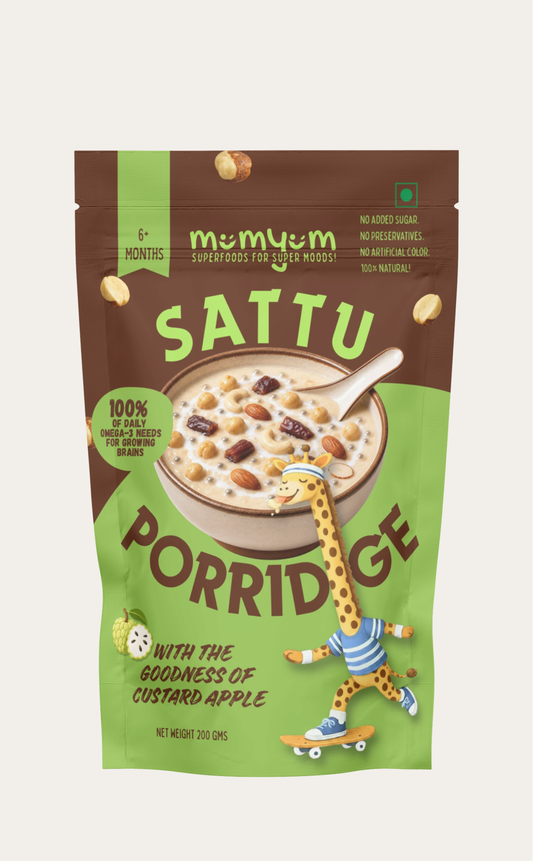 MUM YUM Sattu Porridge | 6+ Months | 200g