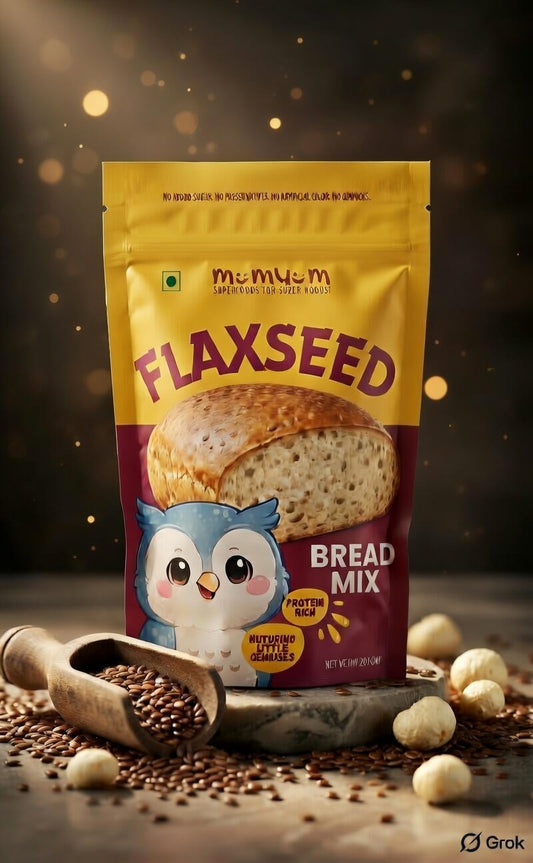 MUM YUM Flaxseed Bread Mix | 9+ months| 240g
